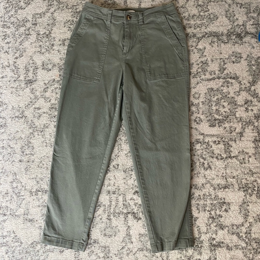 target green cargo pants size 6
